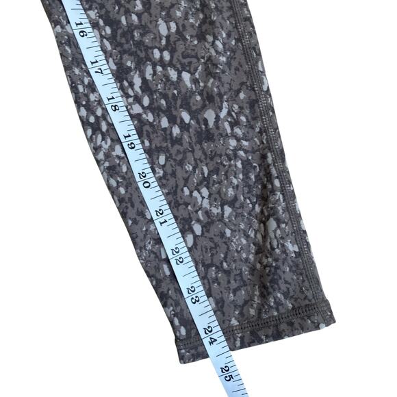 VARLEY Sz S Let's Go Leggings High-Rise Pocket Shadow Blush Snakeskin Print - Picture 16 of 16